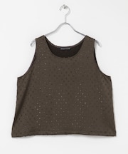 mizuiro-ind　SATIN JQ TANK TOP
