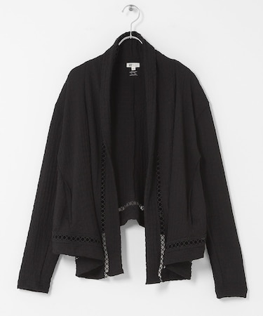 BILLABONG　UTILITY SHIRRING CARDIGAN