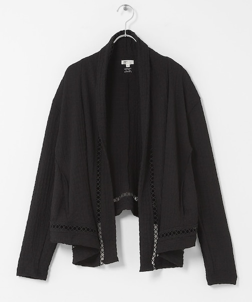 BILLABONG　UTILITY SHIRRING CARDIGAN