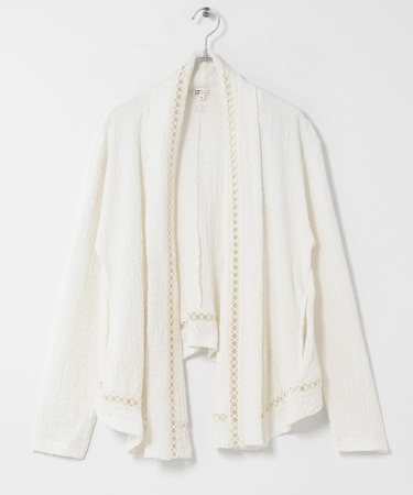 BILLABONG　UTILITY SHIRRING CARDIGAN