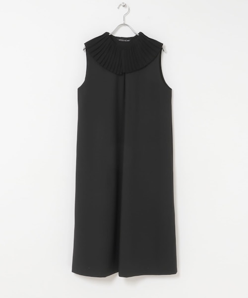 mizuiro-ind PLEATS COLLOR NO-SLEEVE ONE-PIECE｜アーバンリサーチの