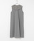 mizuiro-ind　PLEATS COLLOR NO-SLEEVE ONE-PIECE