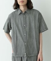 ミニ千鳥格子コンパクトシャツ