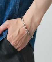 レクタングルチェーンブレスレット