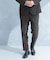 LIFE STYLE TAILOR　リネンライク千鳥柄コンフォータブルパンツ