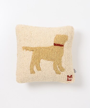 L.L.Bean　WOOL PILLOW YELLOW DOG