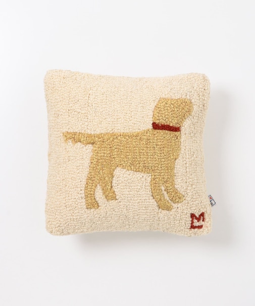 L.L.Bean　WOOL PILLOW YELLOW DOG
