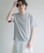 ダブルフェイス裏毛ショートスリーブTシャツ