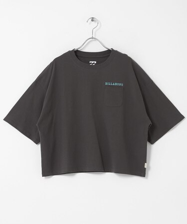 BILLABONG　POCKET LOOSE CROPPED T-SHIRTS