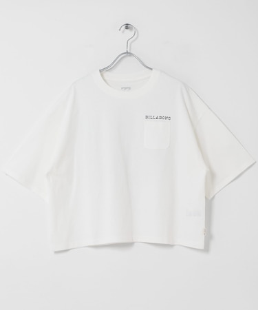 BILLABONG　POCKET LOOSE CROPPED T-SHIRTS