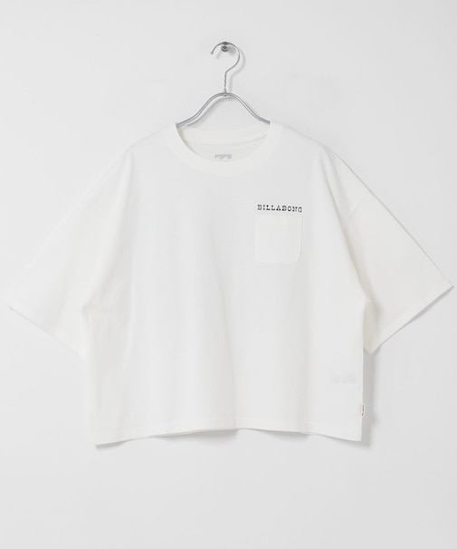 BILLABONG　POCKET LOOSE CROPPED T-SHIRTS