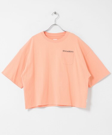 BILLABONG　POCKET LOOSE CROPPED T-SHIRTS