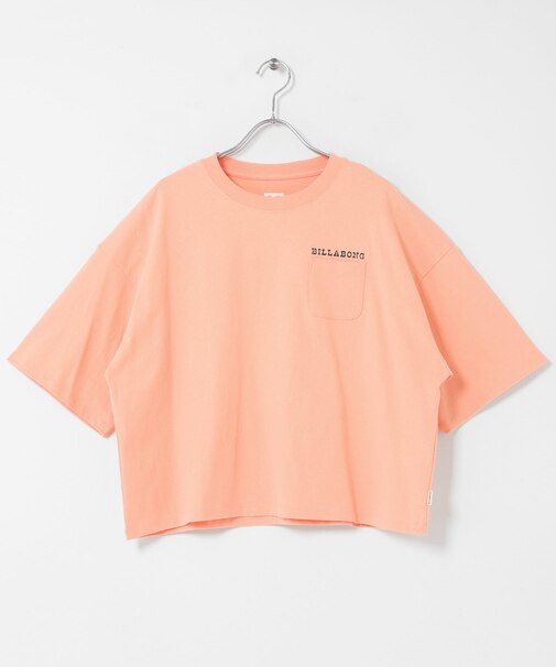 BILLABONG　POCKET LOOSE CROPPED T-SHIRTS