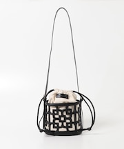 BAGMATI　カットワークショルダーバッグ