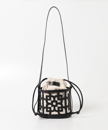 BAGMATI カットワークショルダーバッグ