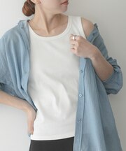 『UR TECH ひやサラクール』ベーシックフライスタンクトップ