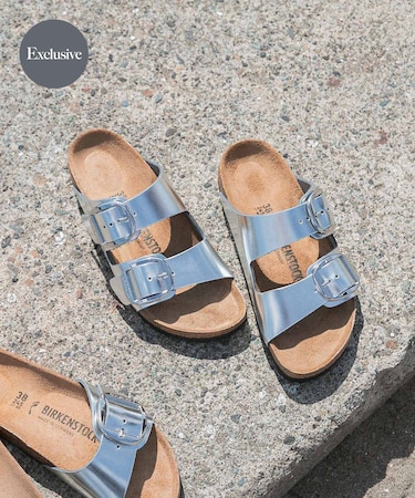 BIRKENSTOCK　EXCLUSIVE ARIZONAMETALLIC