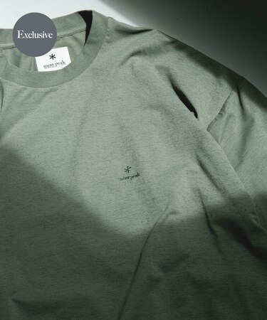 『別注』Snow Peak Apparel×DOORS WA/AC DRAWSTRING T-SHIRTS