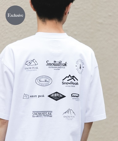 『別注』Snow Peak Apparel×DOORS　PROTOARCHIVEPRINT T-SHIRTS