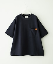 カットシアサッカーショートスリーブTシャツ