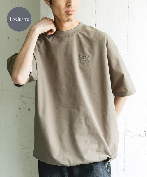 『別注』Marmot×DOORS DOTAIR DRAWSTRING T-SHIRTS