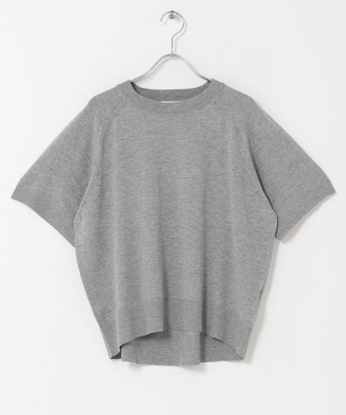 FORK&SPOON　ラグランスリーブニットTシャツ
