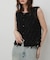 2WAYチュールフリンジベスト