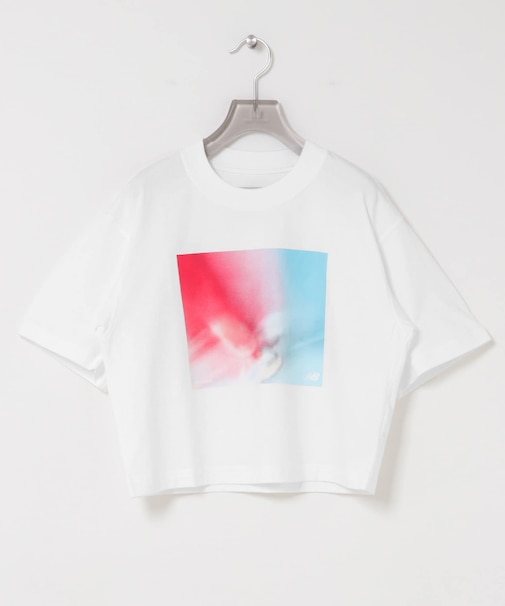 NEW BALANCE NB GREYフォトTシャツレッド