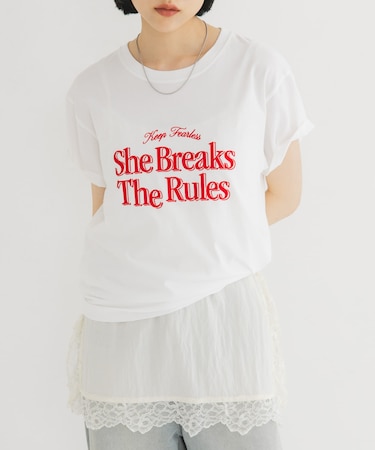 フロッキーロゴTEE