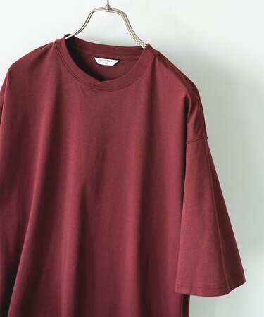 『速乾／接触冷感／UVカット』Sorona ラウンドカラーショートスリーブTシャツ