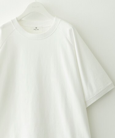 『接触冷感』『速乾』ハイスペラグランショートスリーブTシャツ