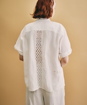 Teya LACE PANEL SHIRTS
