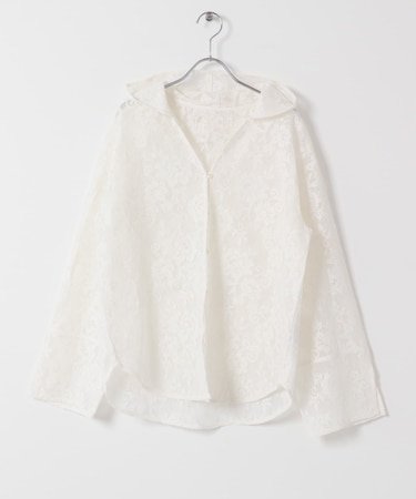 YENN PORTABLE LACE HOODIE