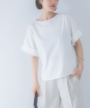 UVカットデザインスリーブプルオーバー