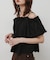 『WEB限定』タックオフショルブラウス