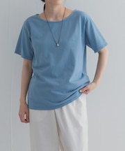 GrowOrganicボートネックTシャツ