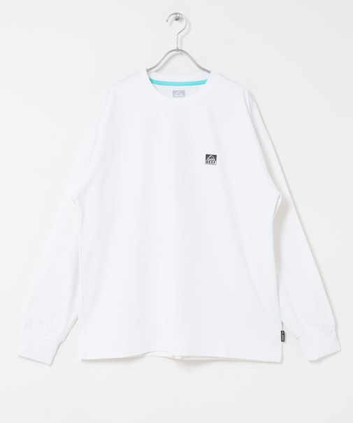 REEF 1POINT LOGO RASH LONG-SLEEVE T-SHIRTS