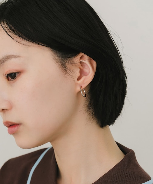 ステンレスフープイヤリング17mm