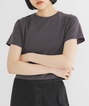BASICクロップドTEE