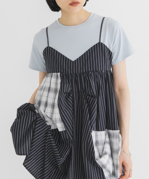 BASICクロップドTEE