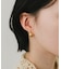 ステンレスフープピアス