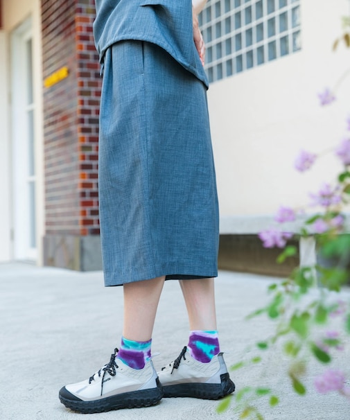 『UR TECH DRYLUXE』ハイツイストワイドバミューダパンツ