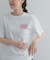 ポイントロゴプリントTシャツ