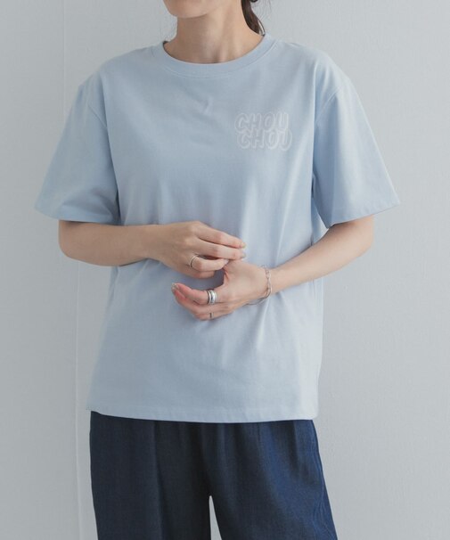 ポイントロゴプリントTシャツ