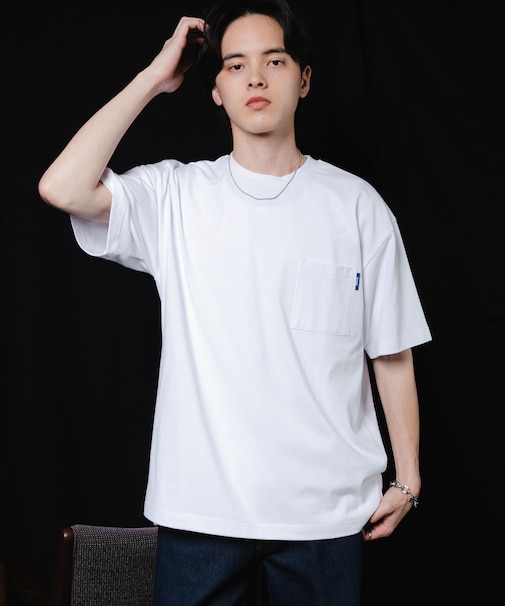 『UR TECH ひやサラクール』リラックスポケットTシャツ