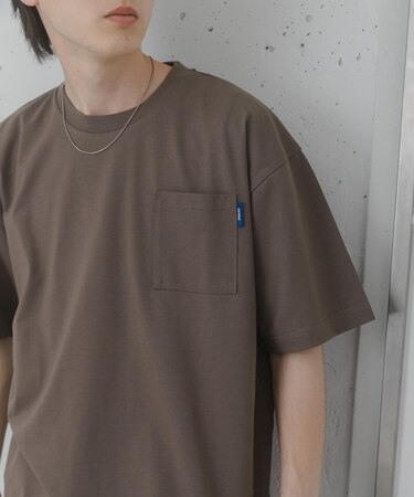 『UR TECH ひやサラクール』リラックスポケットTシャツ