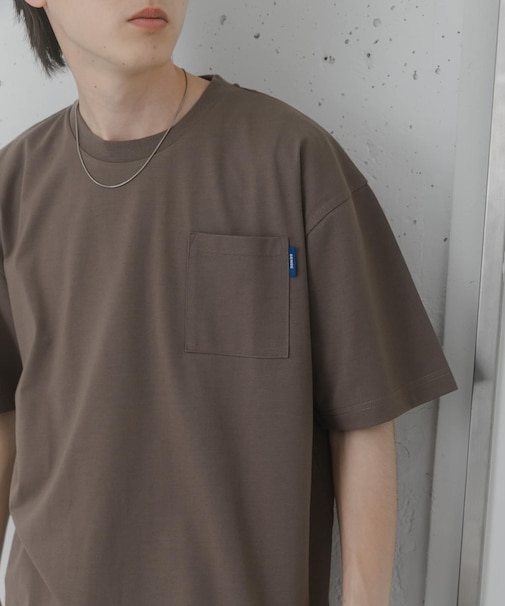 『UR TECH ひやサラクール』リラックスポケットTシャツ