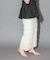 ラメジャガードストレートスカート