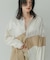 Siltrata　Fringe pattern shirts