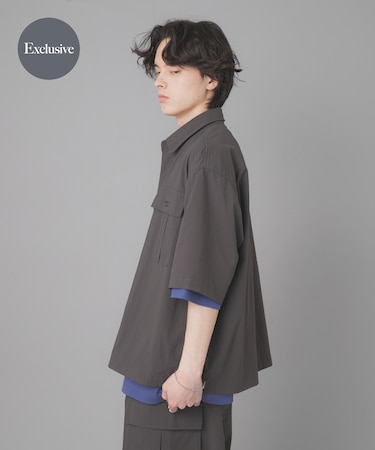 『別注』Converse×SENSE OF PLACE JACK PURCELLショートスリーブシャツ